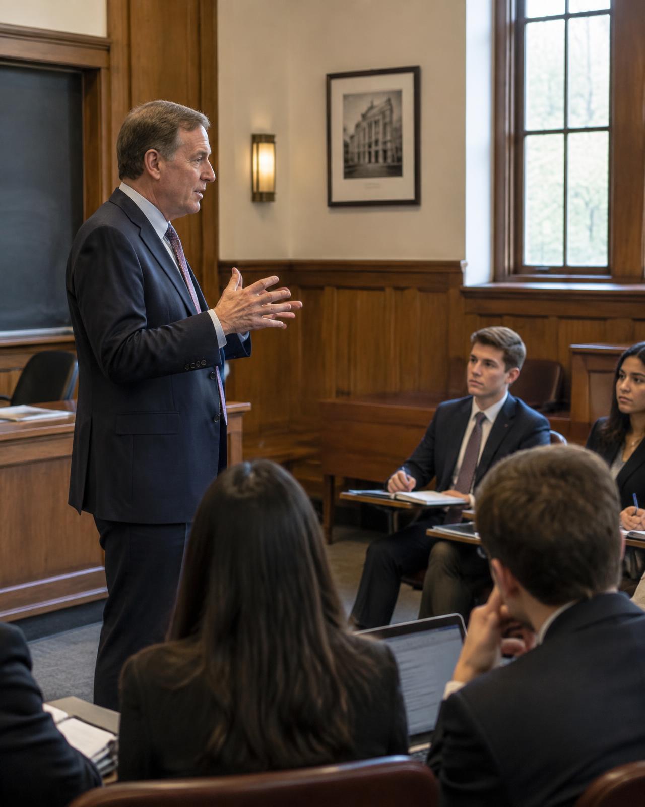 Reza Rezvani teaching trial advocacy